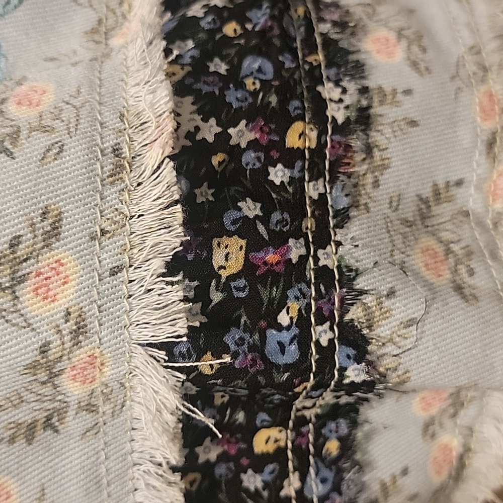 POL Blue Crochet Zip Up Jacket NWOT - Picture 8 of 8